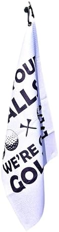 Funny Golf Towel Grab Your Balls We're Going Golfing Microfiber - Image 7
