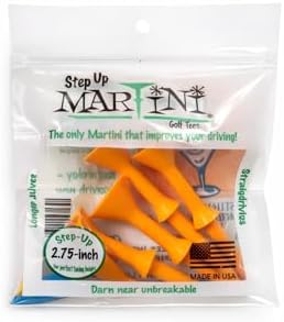 Martini Midsize Step‑Up 2.75" Golf Tees by Golf+Tees+Etc
