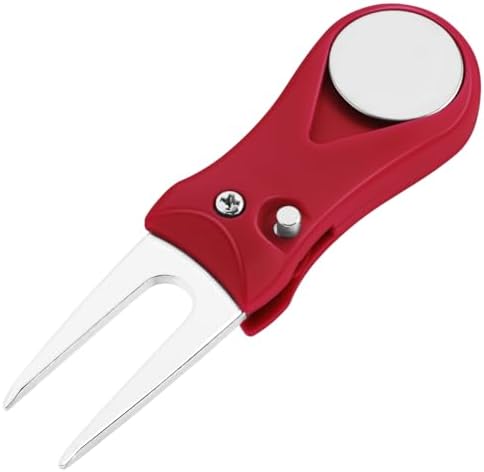 2 Pack Foldable Golf Divot Tool, Magnetic Turf Repair Tool - Image 7