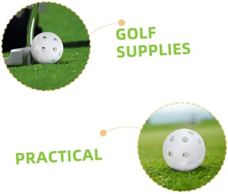 100Pcs Plastic Golf Practice Balls - Image 3