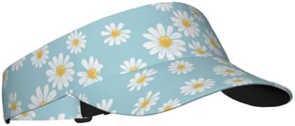 Sports Sun Visor Hats Adjustable Men Women Lightweight Packable Cooling Empty by Unknown