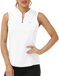 Women's Sleeveless Tennis Shirt Golf Shirts by JINSHI
