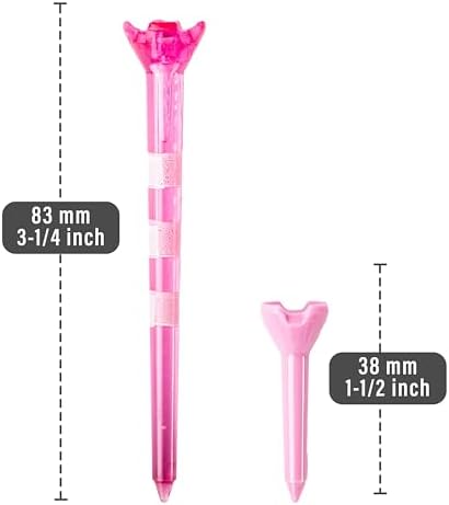 Zario Plastic Golf Tees 3 1/4 Inch Combo - Image 3