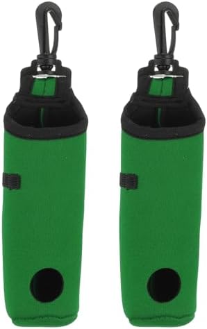 uxcell Golf Ball Carry Bag, Waist-Mounted Storage Bag Neoprene Golf Tee Holder by uxcell
