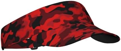 Sports Sun Visor Hats Adjustable Men Women Lightweight Packable Cooling Empty by Unknown
