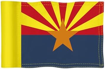 Arizona State Mini Golf Flag, 6 x 8 in by COGOLFINGOUTDOOR