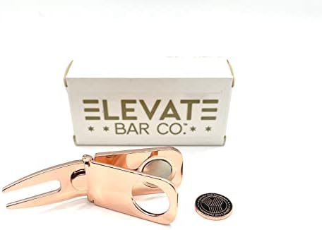 Multi-Use Magnetic Golf Club Holder, Golf Divot & Marker Tool by ElevateBarCo