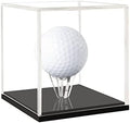 Lymhy Golf Ball Display Stand Cube Holder Clear Acrylic Box Square Case by Lymhy