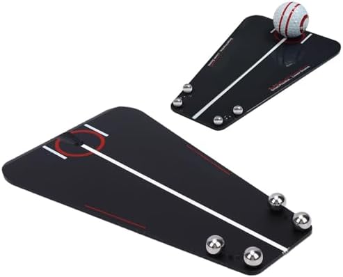 GLOGLOW Golf Putting Mirror, ABS Alignment Mirror Putting Trainer 8.7 Inch - Image 4
