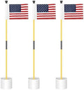 KINGTOP 3 ft Golf Flagstick Sets by KingtopGolf