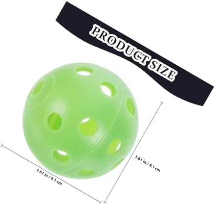TEHAUX 12pcs Perforated Plastic Practice Balls - Image 2