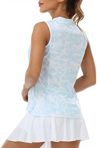 Women's Sleeveless Tennis Shirt Golf Shirts - Image 3