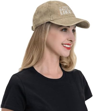 It Takes A Lot of Balls to Golf Like I Do Cap Men Baseball Hat Graphic Hat - Image 6