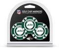 Team Golf NFL Buffalo Bills Golf Chip Ball Markers, Poker Chip Size by TeamGolf