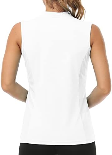 Women's Sleeveless Tennis Shirt Golf Shirts - Image 4