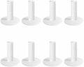 8 Pcs Rubber Golf Tees for Mats, Driving Range & Simulator Use by Solvora