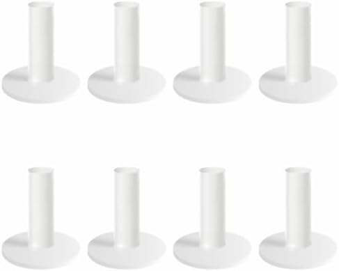 8 Pcs Rubber Golf Tees for Mats, Driving Range & Simulator Use by Solvora