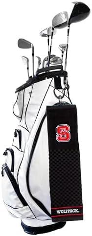 Team Golf NCAA NC State Wolfpack Embroidered Golf Towel Embroidered Golf Towel - Image 2