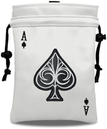 Skull Golf Valuables Pouch Bag by MEAHILESC