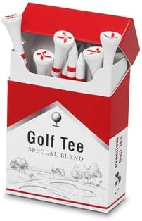 KVV Bamboo Golf Tees – 18-Pack in Cigarette-Style Case, 3-1/4 Inch - Image 2