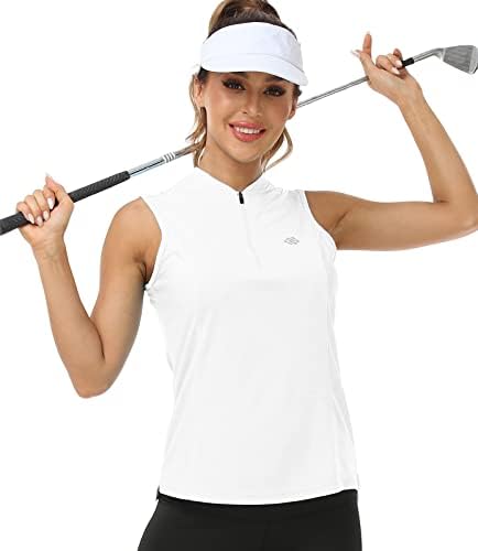 Women's Sleeveless Tennis Shirt Golf Shirts - Image 3