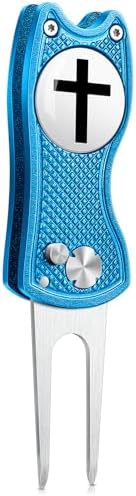 Golf Divot Repair Tool with Magnetic Ball Marker by Eyourlife