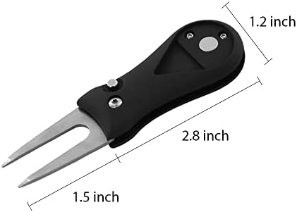 Myartte Golf Divot Repair Tool Switchblade Divot Tools - Image 5