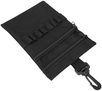 Golf Tee Pouch, 9 Slot Tee Ball Bag, Oxford Accessory - Image 2