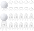 Plastic Golf Simulator Tees for Indoor Outdoor Practice Training, Golf Mat Tees by Ruyshu