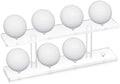 Silipull 1 Pc Golf Ball Display Rack 8 Balls Clear Acrylic Golf Case Holder by Silipull