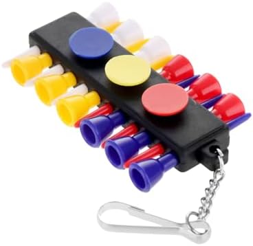 MUXSAM Black Golf Tee Holder for Bag by MUXSAM