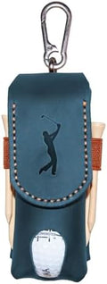 Personalized Golf Ball Bag, Custom Name Golf Bag & Tee Holder, Golf Pouch Bag by Turbosnail
