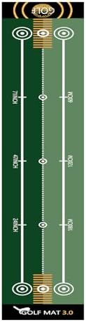 1 piece Golf Putting Practice mat, Size is 19.69 inches x 116 inches, Portable - Image 2