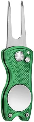 Mile High Life Golf Divot Repair Tool, All Metal Foldable Divot Tool by MileHighLife