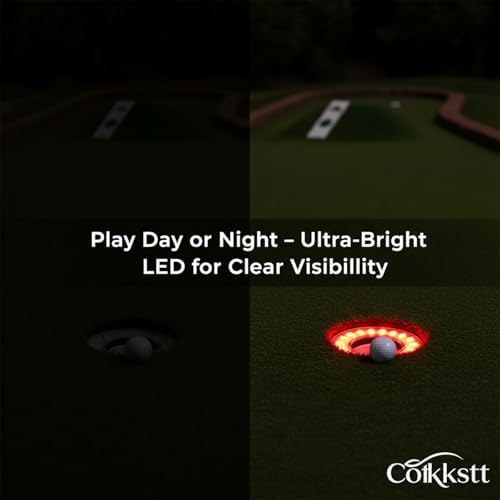 20Pcs LED Golf Hole Lights for Night Putting Green - Image 4