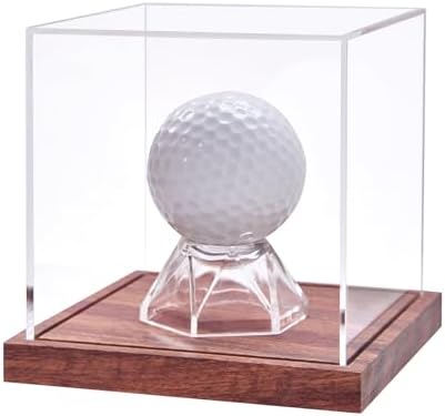 LITY Golf Ball Display Case, No Assembly Required Clear Cube by Unknown