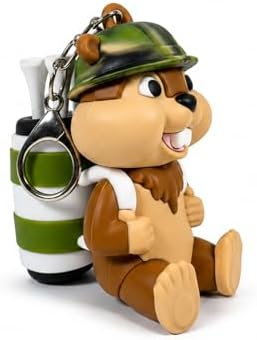 Golf Gift, Animal Caddy Golf Tee Holder, Includes 8 Golf Tees, Fun Golf Gift & by VannyVeeSports