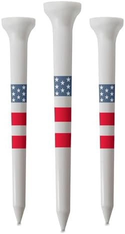 Golf Tees – 3 1/4" Tall – 25 White Golf Tees by Unknown