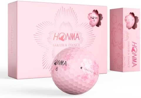 Honma D1 Distance Golf Balls, 1 Dozen by Honma