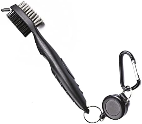 Golf Towel & Groove Cleaner Brush Kit, Tri-Fold Microfiber Waffle - Image 5