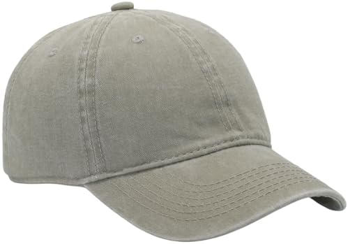 Vintage Washed Baseball Cap | Fits XL/XXL Heads | One Size | Adjustable Golf - Image 3