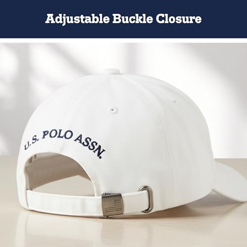 U.S. Polo Assn. Baseball Cap, 100% Cotton Adjustable Dad Hat - Image 4