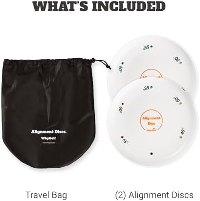 WHYGOLF Alignment Discs & Padded Golf Alignment Rods - Image 3