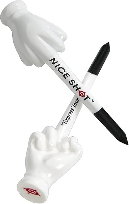 Nice Shot Patented Design Golf Tees by NiceShot