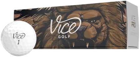 Vice Pro White Golf Balls by Unknown