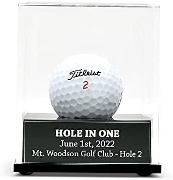 FANTASYJOCKS Custom Acrylic Golf Ball Display Case by FantasyJocks
