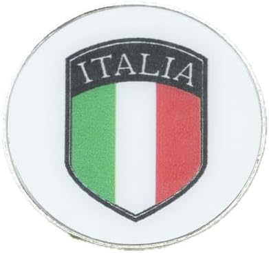 Italy Crest Golf Ball Marker by FUNMARKERS