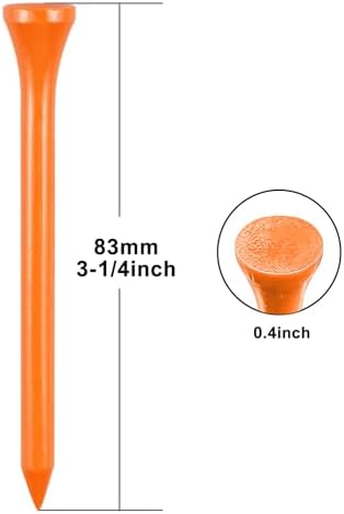 Wooden Golf Tees 3-1/4", 1-1/2" Available - Image 2