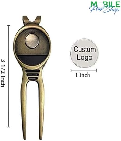 Divot Repair Tool with Double-Sided Removable Magnetic Ball Marker - Image 4