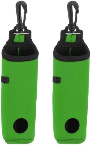 uxcell Golf Ball Carry Bag, Waist-Mounted Storage Bag Neoprene Golf Tee Holder by uxcell